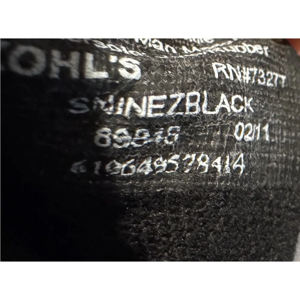 Kohls chic black